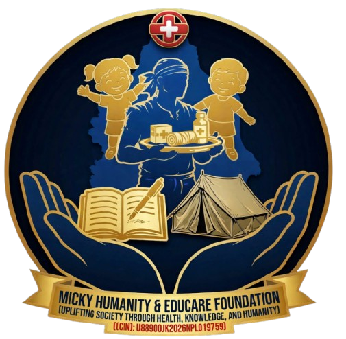 Micky Humanity & Educare Foundation Logo